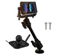 Soporte para buscador de Peces para Kayak - Soporte de Montaje para Sonar para Kayak, Soportes para electrónica Marina Giratorio de 360 Grados | para fotografía Deportiva al Aire Libre Marino río