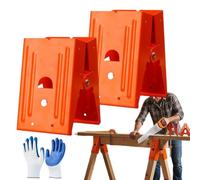 Soporte para Caballete Resistente con Abrazadera para Madera 2x4