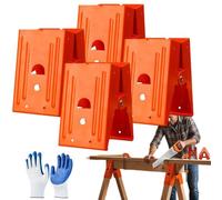 Soporte para Caballete Resistente con Abrazadera para Madera 2x4