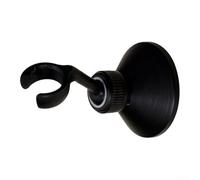 Soporte para cabezal de ducha con rotación completa y ajuste de inclinación, material de aleación de zinc adecuado para interfaces de cabezal de ducha estándar (negro)
