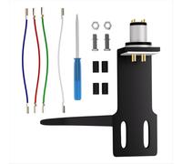 Soporte para cabezal de tocadiscos, cartuchos fonográficos LP universales, soporte de fonógrafo de repuesto, cable de aguja