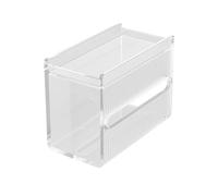 Soporte para caja de pañuelos, almacenamiento de paños de cocina, dispensador de toallas de papel acrílico transparente, funda de napkin para hogar, dormitorio, salón, baño, baño, organizador de