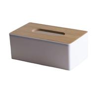 Soporte para caja de pañuelos, Caja de pañuelos, Caja de pañuelos Servilleteros de mesa Estuche for pañuelos Caja de papel Contenedor Tapa Caja de almacenamiento de madera maciza Decoración de mesa fo