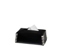 Soporte para caja de pañuelos, Caja de pañuelos, Caja de pañuelos tejida de lujo, estuche for servilletas de cuero de PU, soporte for papel de seda de color puro, decoración creativa for el hogar y el