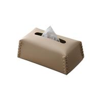 Soporte para caja de pañuelos, Caja de pañuelos, Caja de pañuelos tejida de lujo, estuche for servilletas de cuero de PU, soporte for papel de seda de color puro, decoración creativa for el hogar y el