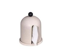 Soporte para caja de pañuelos Caja de pañuelos cubierta sala estar arenisca Hotel restaurante servilleta escritorio creativa Decoración de habitaciones(Beige)