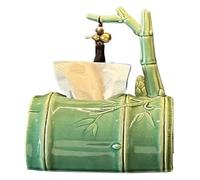 Soporte para caja de pañuelos Caja de pañuelos Organizador de soporte for el hogar, soporte chino de resina for sala de estar, baño en sala de estar