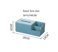 Soporte para caja de pañuelos Cubierta de caja pañuelos, dispensador multifunción, soporte escritorio chino Rectangular Decoración de habitaciones(Pink)