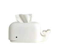 Soporte para caja de pañuelos Dispensador formado ballena del tenedor de la cubierta caja tejido con caída anti teléfono móvil Decoración de habitaciones(A)