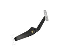 Soporte para caja de techo de coche con resorte amortiguador y asas, brazo ajustable para mejorar la estabilidad del almacenamiento de equipo de viaje