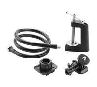 Soporte para cámara con abrazadera de mordaza de escritorio mejorada Soporte de cuello de cisne flexible f