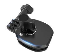 Soporte para cámara de acción con acolchado de silicona gruesa para parabrisas de motocicleta, mejora la estabilidad