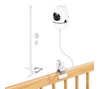 Soporte para cámara de bebé para HelloBaby HB65/HB6339/HB66/HB6550/HB248/HB6550 Pro/HB6558/HB40, soporte flexible para cámara de bebé para monitor de bebé, soporte para cámara de bebé compatible con