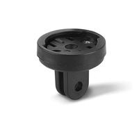 Soporte para cámara de luz trasera, soporte de aleación de aluminio de nailon para cámaras de acción Garmin Varia y Sport, color negro