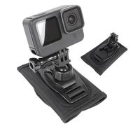 Soporte para cámara de mochila, cámara de acción giratoria de 360 grados, soporte de correa de pecho, soporte de correa de hombro con bola universal, almohadilla de hombro ajustable, soporte de