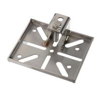 Soporte para cámara de seguridad CCTV, adaptador de montaje vertical de acero inoxidable, postes de instalación rápida, soporte de poste de cámara, soporte interior