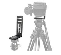 Soporte para cámara en L, trípode de conmutación horizontal vertical, placa de liberación rápida, cámara DSLR L, soporte de clapper vertical compatible con Canon Nikon Sony DJI Osmo Ronin Zhiyun