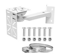 Soporte para CáMara Exterior, Soporte Esquinero para CáMara De Vigilancia Exterior, Angular MultiáNgulo Ajustable para CáMara Exterior, para CáMaras De Seguridad, CáMaras De Videovigilancia (1)