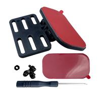 Soporte para cámara trasera, soporte de ventana trasera para la mayoría de cámaras de salpicadero, soporte de cámara de visión trasera, ajuste de ángulo de 180°, cámaras de marcha atrás dentro del