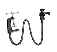 Soporte para cámara web con abrazadera de escritorio mejorada y brazo flexible tipo cuello de cisne, compatible con las cámaras web Logitech C925e,
