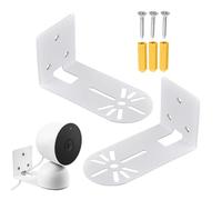 Soporte para Cámaras De Seguridad - Montaje Ajustable En Pared para Cámaras | Accesorio De Ajuste Flexible con Monitoreo Amplio para Mascotas