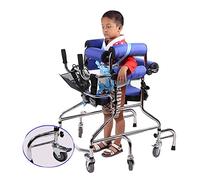Soporte para caminar, andador de pie para ancianos, ayuda para caminar discapacitados, bastón antideslizante plegable para pacientes discapacitados y discapacitados (Bleu 1.1) Estrella de la luz