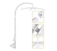 Soporte para Campana de Cama Móvil para Cuna de bebé, Soporte para Campana de Juguete, Soporte para Brazo Colgante para Decoración de Juguetes con Cuerdas, para Almacenamiento