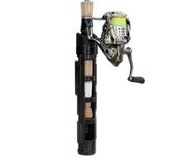 Soporte para caña de pescar para motocicleta, soporte para caña de pescar para motocicleta, estantes giratorios, portador portátil, accesorios de pesca de fácil montaje para sillas de coche al aire