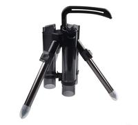 Soporte para caña de pescar, trípode telescópico para 3 cañas de pescar, aleación de aluminio plegable portátil para pesca en banco o en la orilla