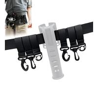 Soporte para caña de pescar | Universal portátil | Ajustable, accesorios de, alicates, tijeras, básculas, toallas para vadear deportes acuáticos