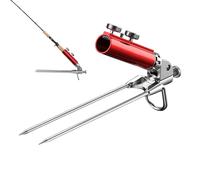 Soporte para Caña De r En Tierra Firme,Sujetador De Caña De r | Soporte Portátil Y Estante para Equipo De Adultos