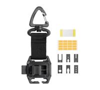 Soporte para caña portátil, soporte para con mosca, función segura con correas cómodas, organizador profesional de caña para rutina diaria, equipo al aire libre con estilo moderno, accesorio de