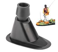 Soporte para cañas de pescar para barcos, soporte para cañas de pescar, kit de montaje de doble diámetro para almacenamiento para botes inflables, pontones, kayaks de mar, canoas y botes de remos