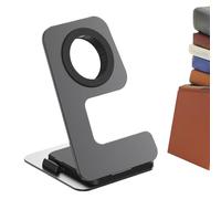 Soporte para cargador de reloj, cargador plegable para reloj de escritorio, base de suministro de electricidad inalámbrica para estudiantes, adolescentes, mujeres, viajes, sala de juegos, dormitorio