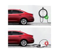 Soporte para Cargador de Vehículo Eléctrico Tipo 2 EV IEC 62196-2, Organizador de Carga, Enchufe de Cable, Accesorios de Montaje en Pared.