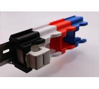 Soporte para carril para módulo Shelly EM 120A