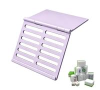 Soporte para Cartas de Mah Jong Estante Portátil Impreso en 3D Accesorio de | Base para Tarjetas de Mahjong para Jugadores Principiantes Hogar Piso Estudiante Viaje en Tren