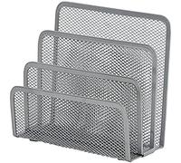 Q-Connect Soporte Para Cartas Metálico Rejilla Color Plata 175 x 140 x 82 Mm