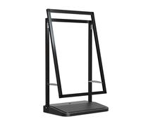 Soporte para carteles de publicidad al aire libre, resistente al viento, soporte de exhibición para negocios, oficina, supermercados, restaurantes, vallas publicitarias de pavimento