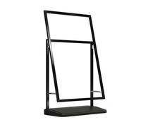 Soporte para carteles de publicidad al aire libre, resistente al viento, soporte de exhibición para negocios, oficina, supermercados, restaurantes, vallas publicitarias de pavimento
