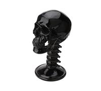 Soporte para casco de motocicleta, soporte para casco de esqueleto, soporte multifuncional para casco de calavera negra, regalo para motociclistas