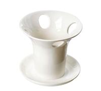 Soporte para cepillo de dientes - Cerámica estable, con ranuras de en la base de , soporte para cepillo de dientes, para pasta de dientes, peine, afeitadora, oficina, hogar, dormitorio
