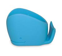 Soporte para cepillo de dientes de ballena azul, organizador de ducha de silicona, palillos y cucharas, caja de almacenamiento para cocina, baño, sala de estar