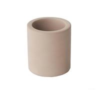 Soporte para cepillo de dientes de barro diatom que proporciona una rápida absorción de agua y secado, forma redonda para un agarre cómodo y organización que ahorra espacio (Browm)