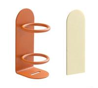 Soporte para cepillo de dientes diseñado para ahorrar espacio y mantener tu encimera de baño limpia y limpia (naranja)