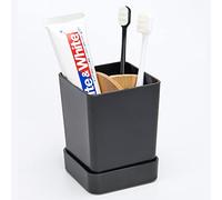 Soporte para Cepillo de Dientes eléctrico para niños, Organizador de cepillos de Dientes de plástico y Soporte para Pasta de Dientes, Bandeja de Almacenamiento para cepillos de Dientes pequeños,