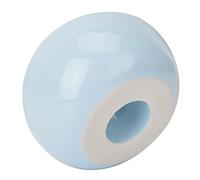 Soporte para Cepillo de Dientes Mini Cerámica Linda Pareja Soporte para Cepillo de Dientes Donut Shape Color del Caramelo Soporte Baño Base de Cepillo de Dientes(Blue)