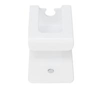 Soporte para Cepillo de Dientes, Multifuncional de Acero Inoxidable, Resistente, Conveniente, Soporte para Taza de Cepillo de Dientes para Baño(blanco)