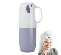 Soporte para cepillos de Dientes, de Viaje para Pasta de Dientes, Organizador de higiene, para enjuagar con asa, para la Escuela, Viajes de Negocios, Aventuras al Aire Libre |