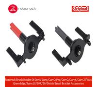 Soporte para cepillos Roborock de Qrevo Curv/Curv 2 Pro/CurvC/CurvX/Curv 2 Flow/QrevoEdge/Saros10/10R/20/Divide, accesorios para soporte de cepillos 2 pair Bracket